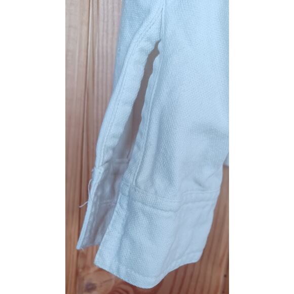 Great Cavalier Silk Cotton Embroidered Jacket Cream Color Women's Medium - Picture 5 of 7